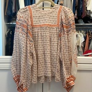 Ulla Johnson balloon sleeve top
